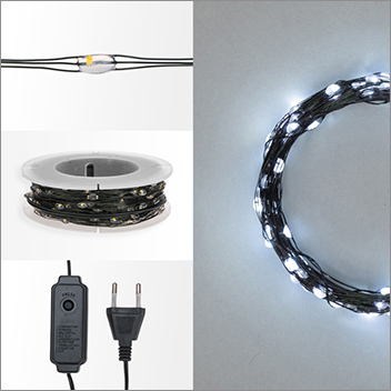 led гирлянда нить 50м Neon-Night 303-285"Роса" - 8 режимов цвечения