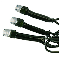 led гирлянда Uniel ULD-S2000-200/DGA Pink IP20 - темно-зеленый провод ПВХ