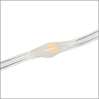 led гирлянда Uniel ULD-S1000-100/DTA Warm White IP20 Dew Band - прозрачный провод ПВХ