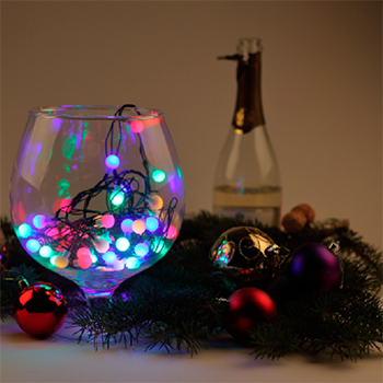 led гирлянда-нить 5м ENIN-15BM "Эра" - цвет свечения мультиколор