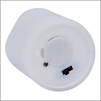 3 декоративные свечи Uniel UL-00008593 - питание 1 свечи от 1 батарейки CR2032