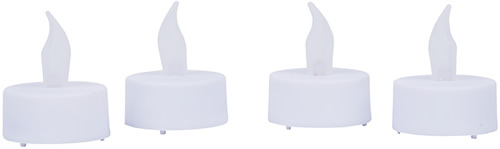 4 декоративные свечи Uniel UL-00008592 - корпус из пластика
