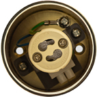 cветильник накладной OL16 GU10 GD "Эра" под лампу MR16