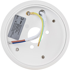 накладной светильник "Эра" OL29 WH GX53 - вид с тыльной стороны