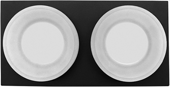 светильник встраиваемый Ambrella TN1319/2 SBK/FR - внешний вид