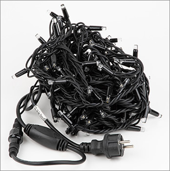 led гирлянда Uniel ULD-S1000-120/TBK White IP67 - внешний вид