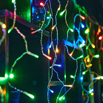 led гирлянда Uniel ULD-B2007-100/TTK Multi IP44 - пример использования