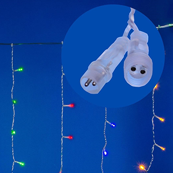 led гирлянда Uniel ULD-B2007-100/TTK Multi IP44 - возможно подключение в линию до 3 шт.