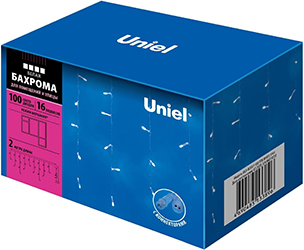 led гирлянда Uniel ULD-B2007-100/TTK White IP44 - упаковка