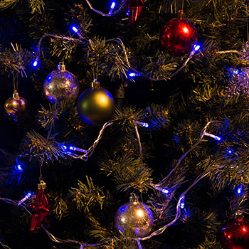 led гирлянда Uniel ULD-S1000-100/DTA Blue IP20 - пример использования