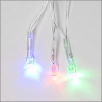 led гирлянда Uniel ULD-S0500-050/DTA Multi IP20 - прозрачный провод ПВХ