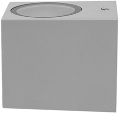 светильник фасадный настенный Jazzway PDL-S 72080 GU10-1 GR 230V IP65 - внешний вид