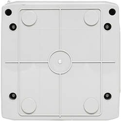 бокс пластиковый навесной EKF ux65-8-n Unix65 - вид с тыльной стороны