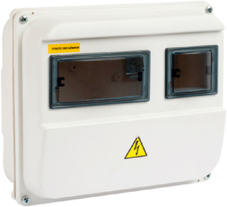 корпус пластиковый навесной EKF ЩУРн-П 1/3 IP55 Basic - внешний вид