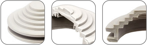 сальник гофрированный EKF - преимущества