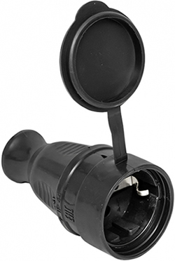 розетка каучуковая переносная EKF RPS-012-16-230-44-r PROxima - внешний вид