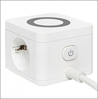 удлинитель 2-местный 1,3м EKF UBA-CUB-3-WC "Куб" - внешний вид