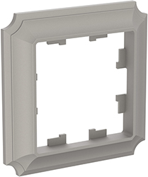 рамка 1-постовая Systeme Electric AtlasDesign Antique шампань - внешний вид