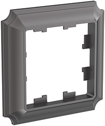 рамка 1-постовая Systeme Electric AtlasDesign Antique мокко - внешний вид