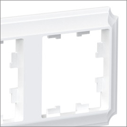 рамка многопостовая Systeme Electric AtlasDesign Antique белый - внешний вид