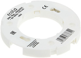 патрон накладной GX53 Ecola Ø77 х 10 мм без проводов - внешний вид