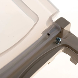 рамка 1-постовая IP44 Legrand Etika 672560 с защитной крышкой - внешний вид