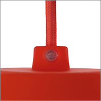 патрон подвесной E27 силиконовый Rexant 11-8888 со шнуром 1 м - конструкция и материалы