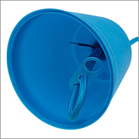 патрон подвесной E27 силиконовый Rexant 11-8885 со шнуром 1 м - конструкция и материалы