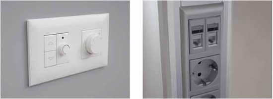 декоративные рамки DKC Avanti - скрытый и открытый монтаж