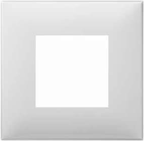 рамка 1-постовая DKC Avanti, цвет белое облако, - внешний вид