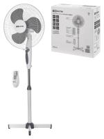 Вентилятор напольный 40Вт белый пультДУ TDM 
