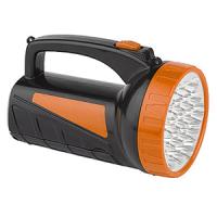 Фонарь-прожектор 19СВД+18СВД 2,7Вт 160лм аккумулятор 220В Трофи 