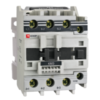 Контактор 40А 220В 1НО 1НЗ КМЭ EKF 