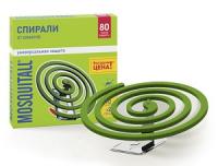 Спирали от комаров 10шт Mosquitall Универсальная защита