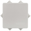 Коробка 85*85*40 квадрат серый IP44 уравнивания потенциалов ОУ