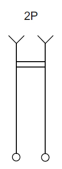 Глосса сосна розетка открытая 1-мест IP20 