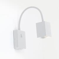 Светильник настенный (бра) 1*15Вт GU10 белый General гибкий