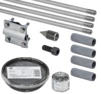 Комплект заземления 6/16 оцинкованная сталь IEK