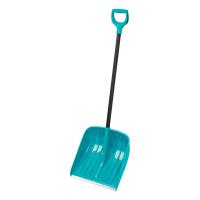 Лопата снеговая 450*450*1355мм полипропилен алюминиевая рукоятка LUXE Palisad