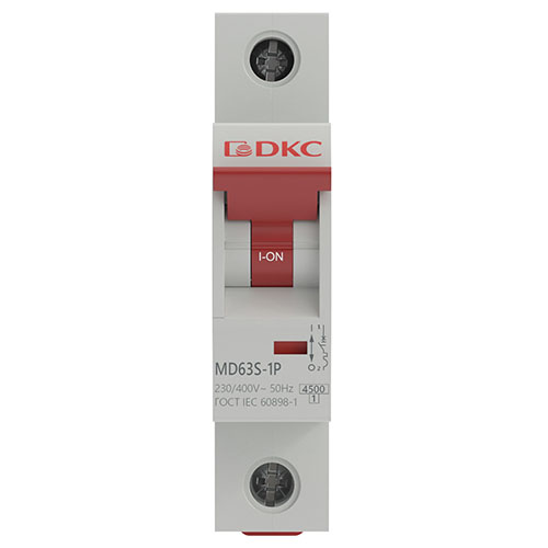 Автомат 1Р 50А C 4,5кА MD63S DKC YON max 