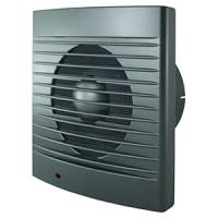 Вентилятор вытяжной d100 графит с индикатором TDM