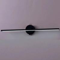 Светильник настенный свд 22Вт 4500К 1100лм черный Россвет