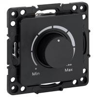 Стокгольм черный диммер 600Вт  