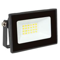Прожектор свд 20Вт 6500К 1600лм черный IP65 110° Luma EKF FLL-3002