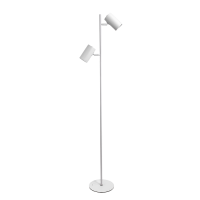 Торшер 2*60Вт E27 белый 