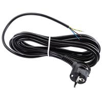 Шнур 5м ПВС 3*0,75 черный с вилкой Эра