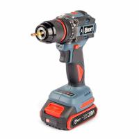 Дрель шуруповерт 20В 2000об/мин быстрозажимной патрон КВТ DB-20-13 Профи