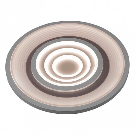 Светильник потолочный (люстра) свд 130Вт 3000К-4000К-6000К 4280лм белый пульт диммер Grazioso Rotondo