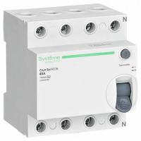 Выключатель дифференциальный (УЗО) 4Р 40А 100мА AC 6кА City9 Systeme Electric