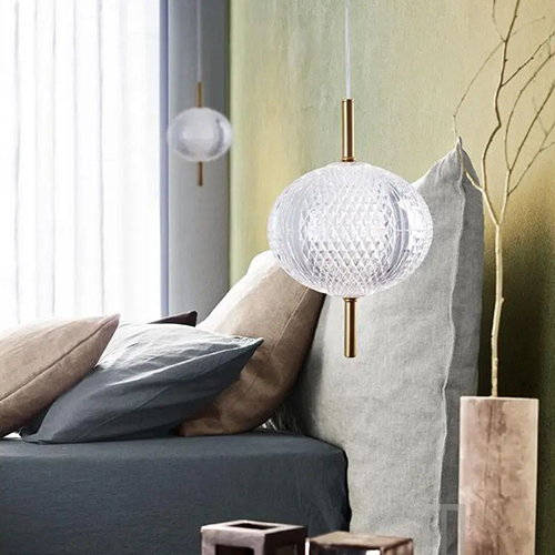 Светильник подвес свд 5Вт 4000К 600лм латунь сфера Modestyle